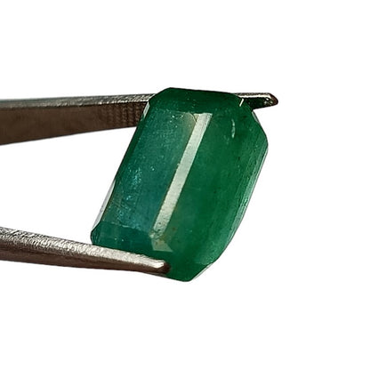 9.75 Carat 9.2X13.7X8.7 (WXLXD) Natural Zambian Emerald Cut Emerald