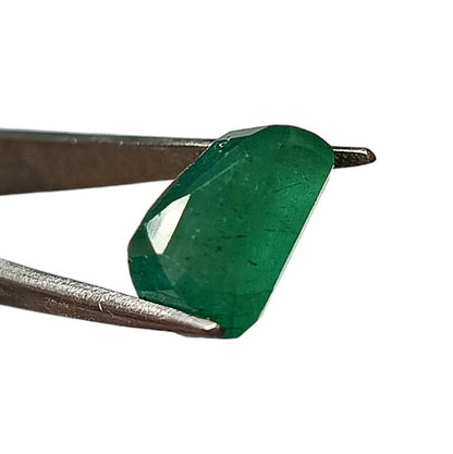 9.75 Carat 9.2X13.7X8.7 (WXLXD) Natural Zambian Emerald Cut Emerald