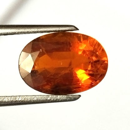 2.90 Carat 7.6X10.8X5 (WXLXD) Natural Oval Cut Tourmaline Gemstone