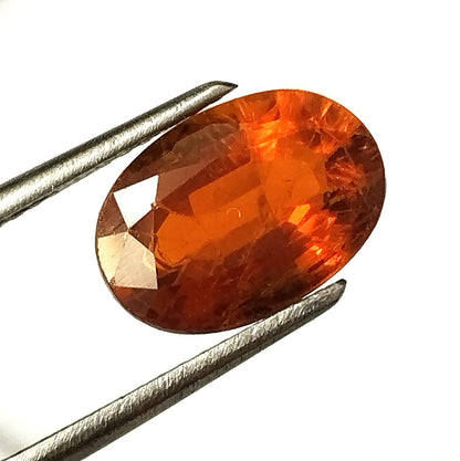 2.90 Carat 7.6X10.8X5 (WXLXD) Natural Oval Cut Tourmaline Gemstone