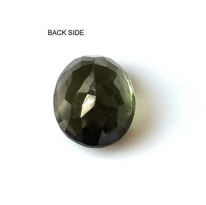 3.20 Carat 8X10X5.5 (WXLXD) Natural Oval Cut Green Tourmaline Gemstone
