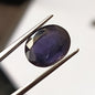 5.0 Carat 10.4X12.6X6.3 (WXLXD) Natural Faceted Oval Cut Iolite