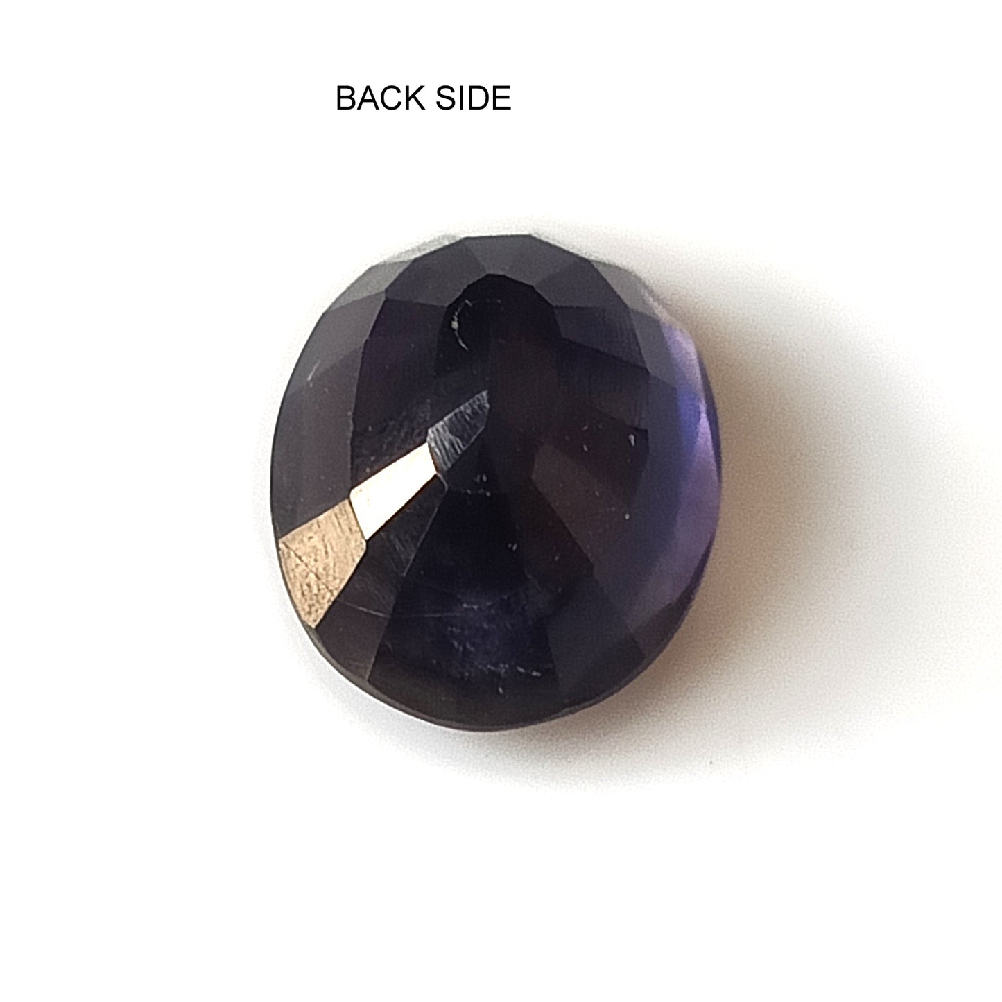 5.0 Carat 10.4X12.6X6.3 (WXLXD) Natural Faceted Oval Cut Iolite