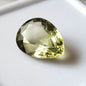 4.85 Carat 10.5X14.6X5.2 (WXLXD) Natural Pear Cut Green Tourmaline Gemstone