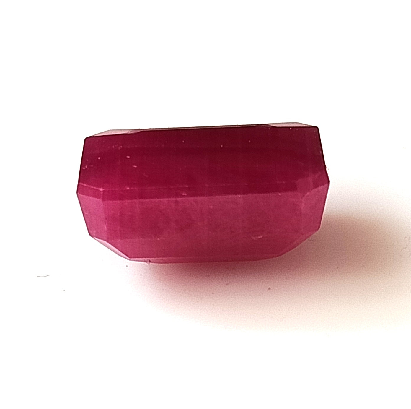 8.15 Carat 9.4X11.5X5.8 (WXLXD) Natural Emerald Cut Mozambique Ruby