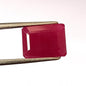 6.45 Carat 8.7X11.4X4.9 (WXLXD) Natural Emerald Cut Mozambique Ruby