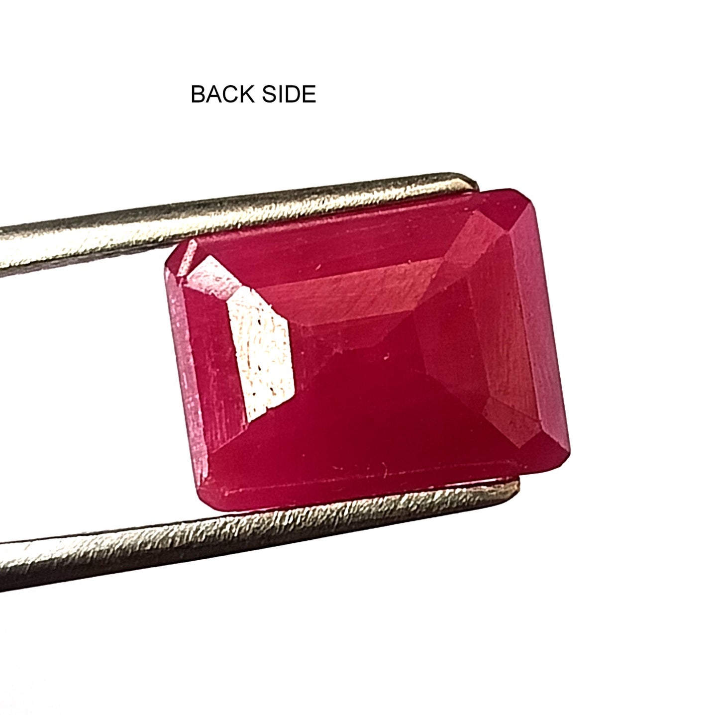 6.45 Carat 8.7X11.4X4.9 (WXLXD) Natural Emerald Cut Mozambique Ruby