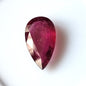 4.10 Carat 9X15.4X4.4 (WXLXD) Natural Pear Cut Rubellite Tourmaline Gemstone