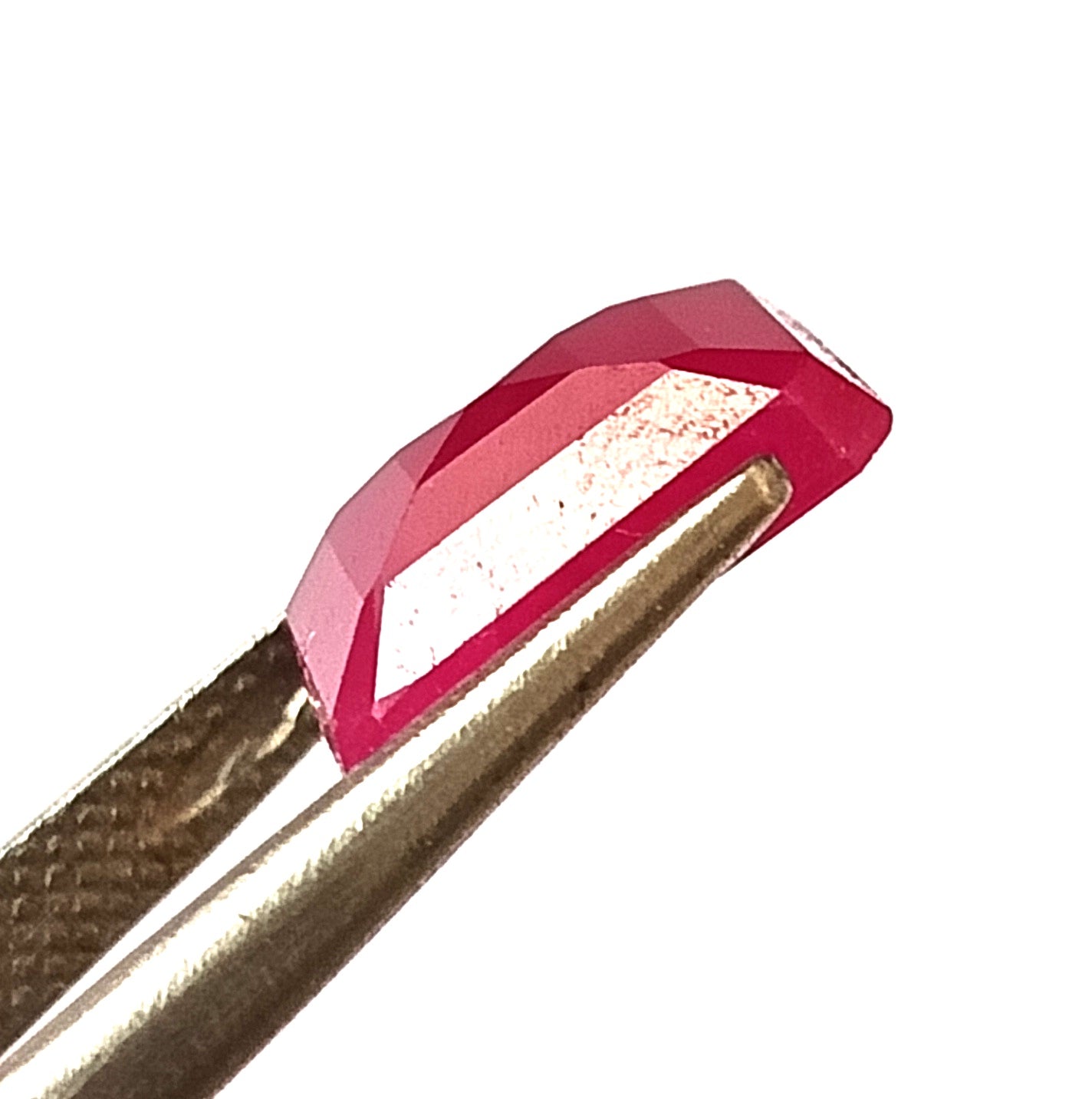 5.55 Carat 8.8x11.5x4.6 (WXLXD) Natural Emerald Cut Mozambique Ruby