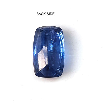 4.0 Carat 7X12X4.8 (WXLXB) Elongated Cushion Cut Natural Kyanite